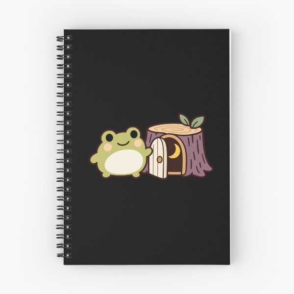 Item preview, Cute Witchy Frog Opening a Magical Tree Door designed and sold by AMICO77.