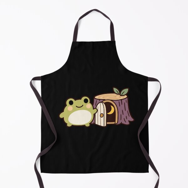 Item preview, Cute Witchy Frog Opening a Magical Tree Door designed and sold by AMICO77.
