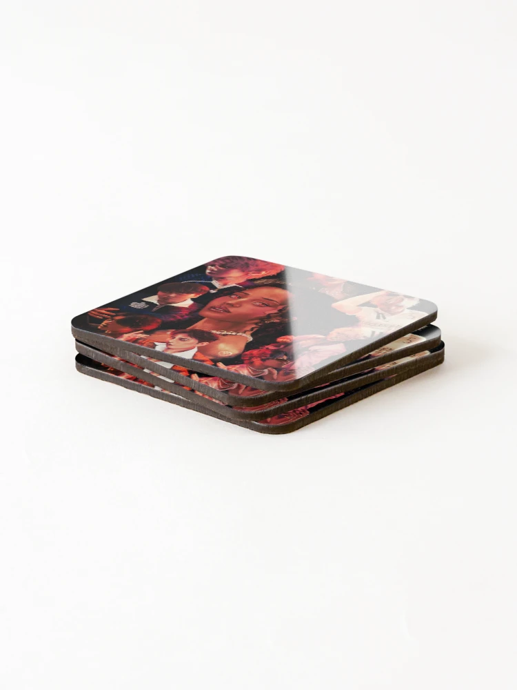 Thumbnail 4 of 5, Coasters (Set of 4), BAD - ATEEZ designed and sold by InaDoesArt.
