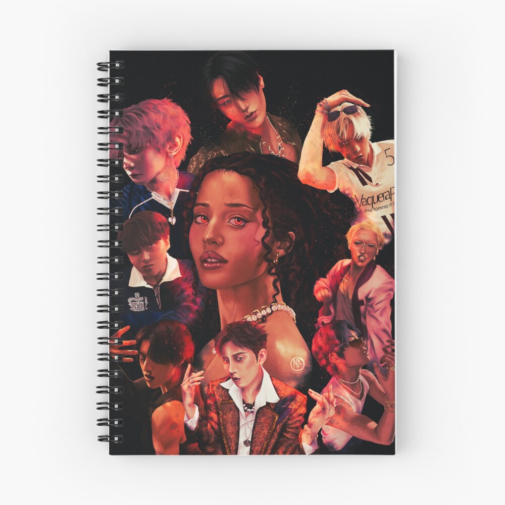 Item preview, Spiral Notebook designed and sold by InaDoesArt.