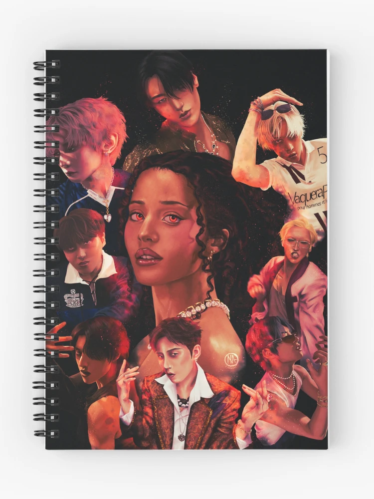 Thumbnail 1 of 3, Journal, BAD - ATEEZ designed and sold by InaDoesArt.