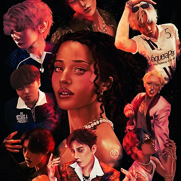 Artwork thumbnail, BAD - ATEEZ by InaDoesArt