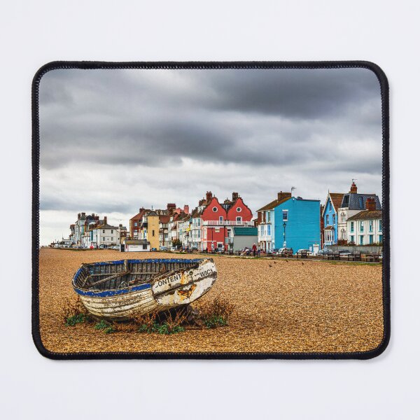 Item preview, Aldeburgh Suffolk Fishing Boat and Colourful Seafront, England designed and sold by Paul Thompson Photography.