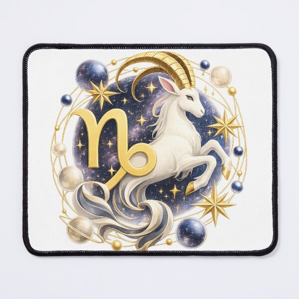 Item preview, Capricorn Zodiac Goat Art designed and sold by tmoca.