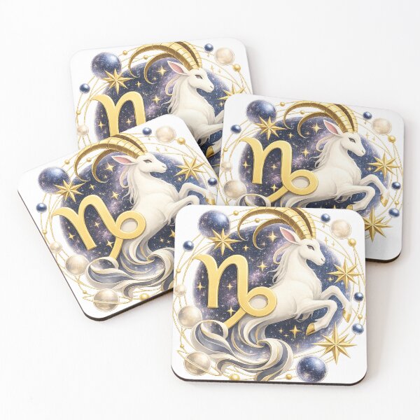 Item preview, Capricorn Zodiac Goat Art designed and sold by tmoca.