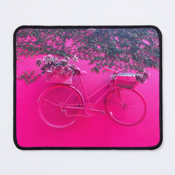 Item preview, Pink Bike Wall Art designed and sold by Tilly Tells It All.