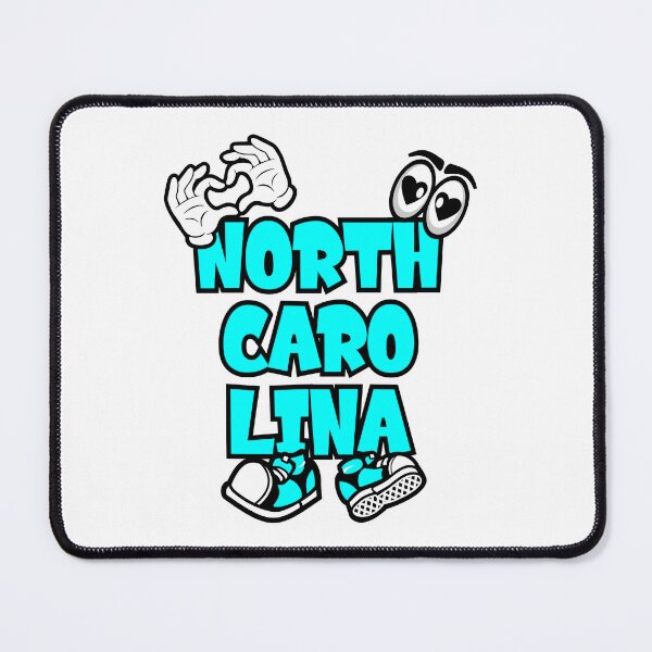 Item preview, NORTH CAROLINA Typography Funny Vintage designed and sold by NFTWords.