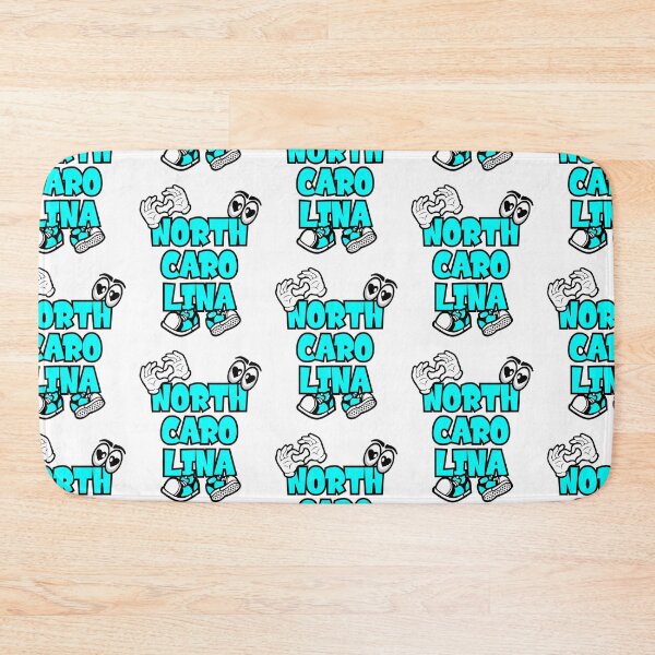 Item preview, NORTH CAROLINA Typography Funny Vintage designed and sold by NFTWords.
