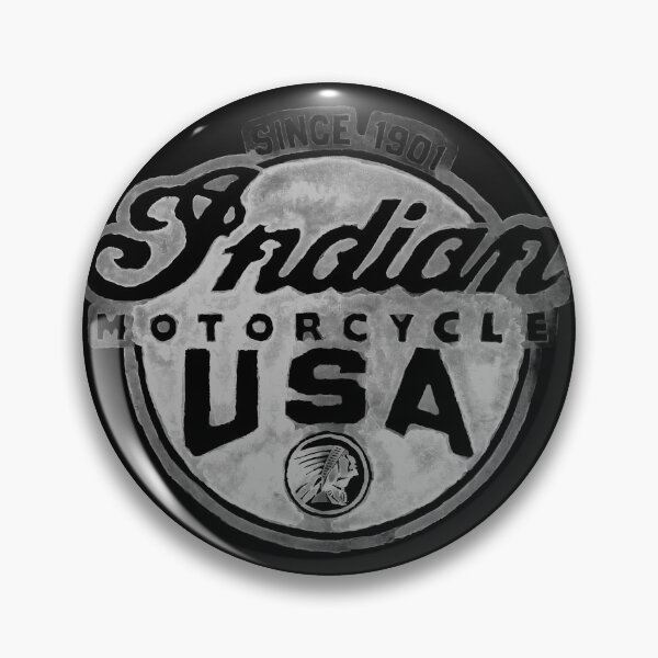 Item preview, 1928 Indian Scout 101 Ultra Vintage Watercolor Badge designed and sold by EdGraphy.