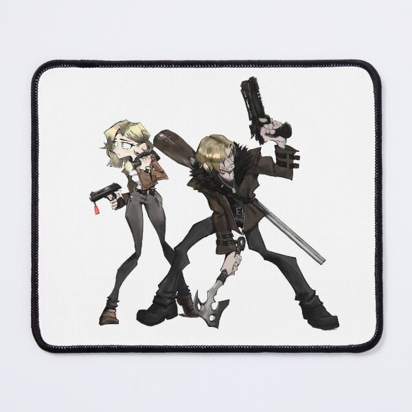 Item preview, Leon and Ashley RE4 - Stylized Comic Art designed and sold by Eslam-Aboshady.
