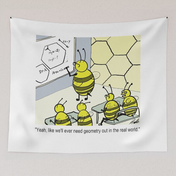 Item preview, Bees in classroom designed and sold by Sneerze.
