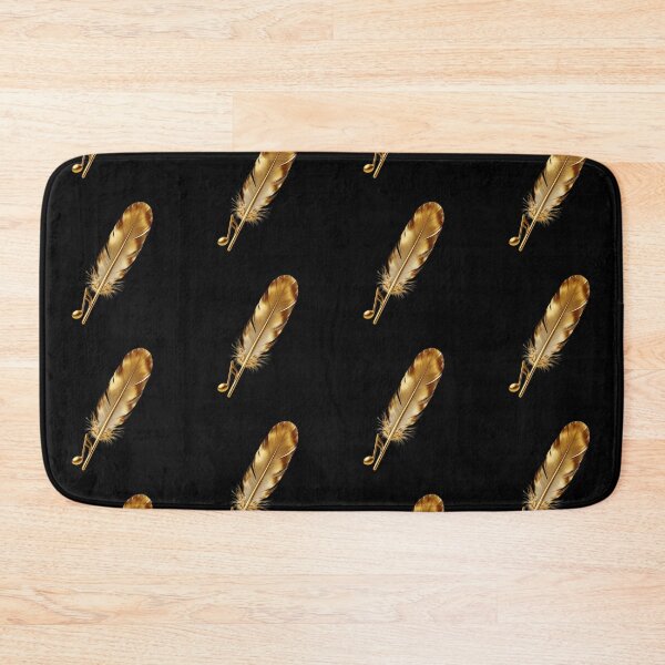Item preview, Solenne Gold Feather and Musical Note designed and sold by Solenne Music.