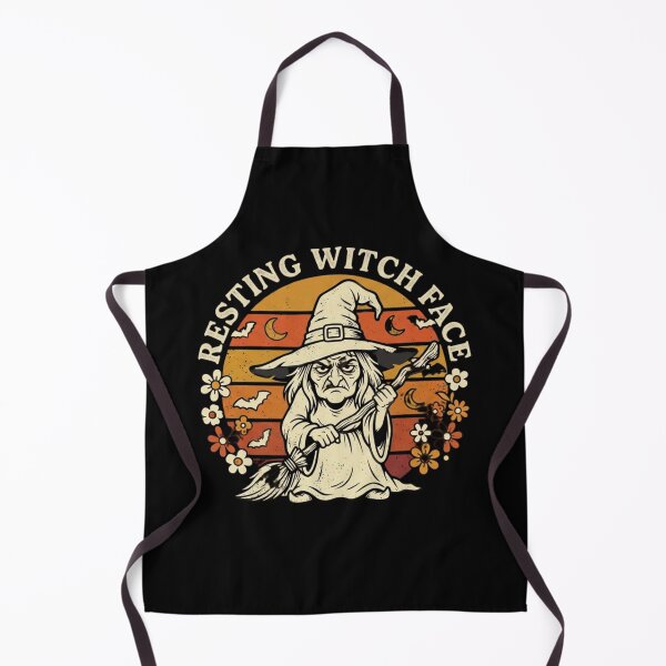 Item preview, Funny Witch Resting Witch Face Halloween Retro Humor Gift designed and sold by Im-Ara.