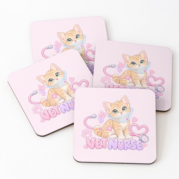 Item preview, Cute graphic of a kitten - Vet Nurse designed and sold by Danielle Official.