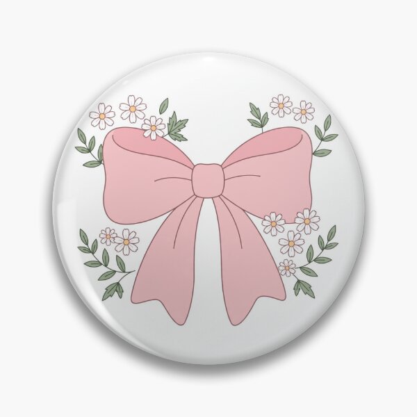 Item preview, Pink Coquette Bow Floral Cute Design designed and sold by Nahid1230.