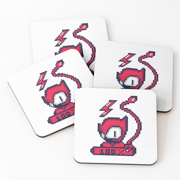 Item preview, Full Charged Red Devil - 100 Percent Battery Energy designed and sold by RetroRlx.