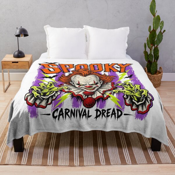 Item preview, Spooky Carnival Dread Scary Clown Halloween Horror designed and sold by DesignArtist.ia.
