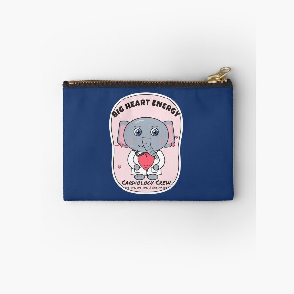 Item preview, Big Heart Energy – Cute Elephant Cardiology Crew designed and sold by atedesigns.