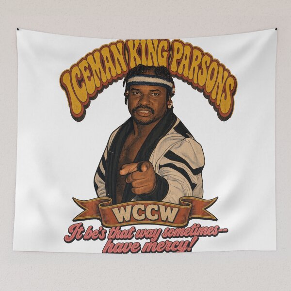 Item preview, Iceman King Parsons Vintage 70s Tribute – It Be’s That Way Sometimes Have Mercy designed and sold by Irish Whip Media.
