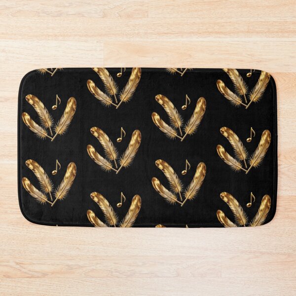 Item preview, Solenne Gold Feathers and Musical Note designed and sold by Solenne Music.