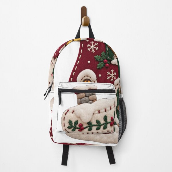 Item preview, Cozy Mitten Cottage Snowy Winter House Art designed and sold by TeNovaStudio.