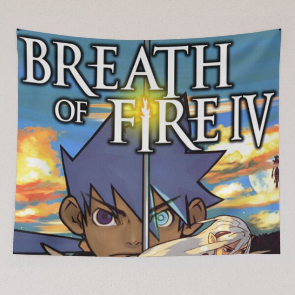 Item preview, Breath of Fire IV | Playstation 1 | Retro Gaming Design | Classic 90s Nostalgia Gift for Gamers designed and sold by Cool Robot Bro..