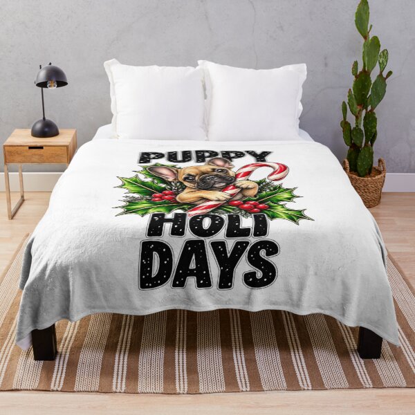 Item preview, Frenchie Puppy Holidays designed and sold by MackandTeez.