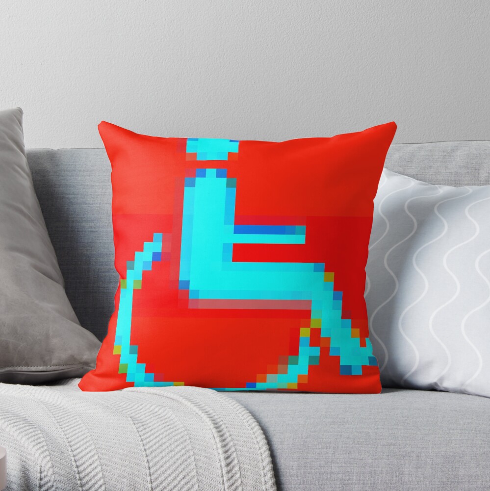 Handicap and singularity XIII by RootCat and marie b. Throw Pillow