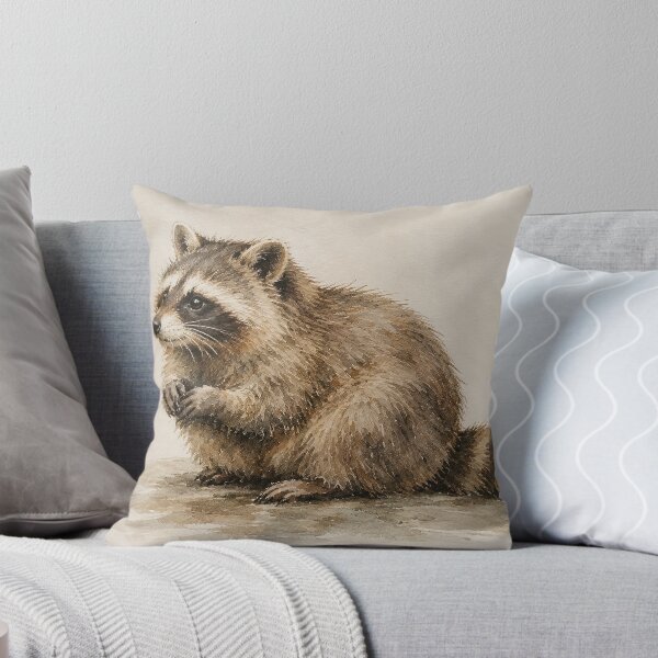 Item preview, Watercolor Racoon designed and sold by RNphoto.