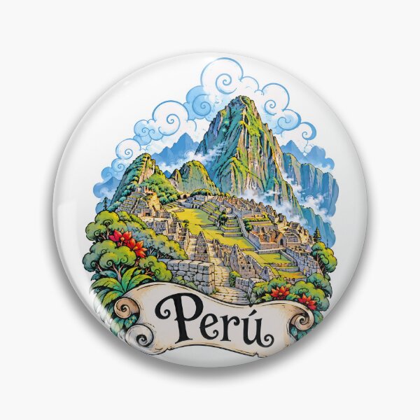 Item preview, Machu Picchu Peru Inca Ruins and Mountains designed and sold by EdwinkOne.