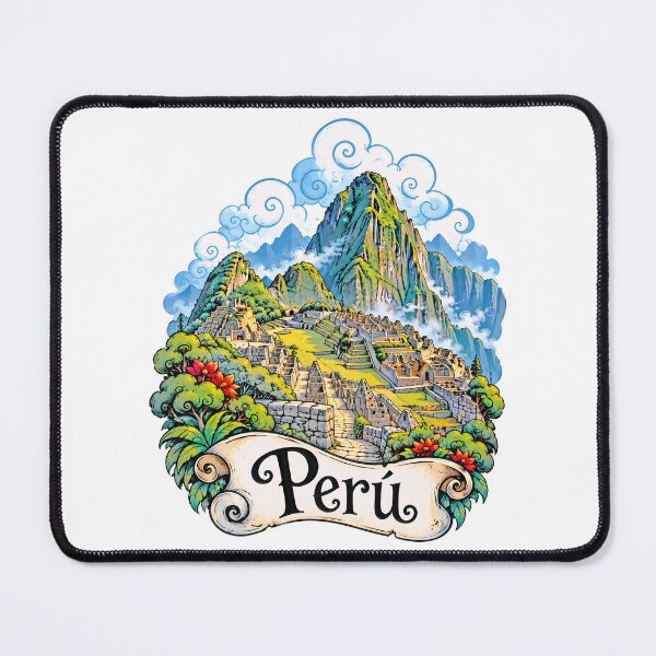 Item preview, Machu Picchu Peru Inca Ruins and Mountains designed and sold by EdwinkOne.