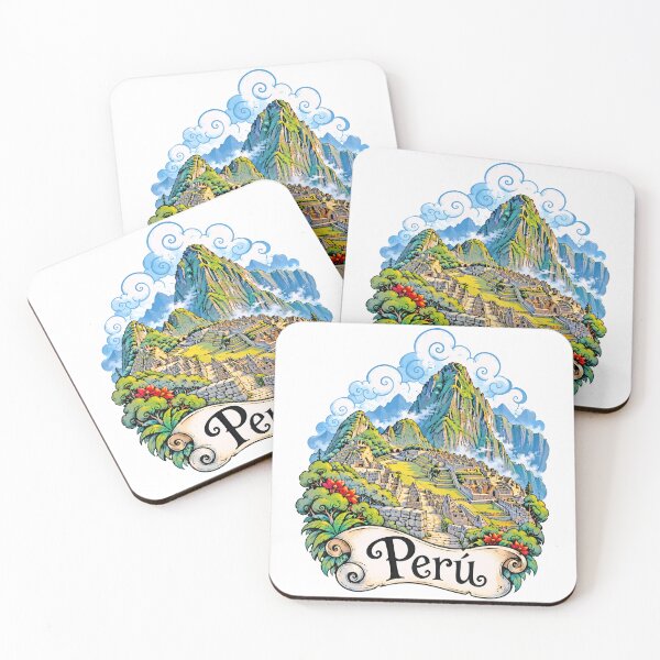 Item preview, Machu Picchu Peru Inca Ruins and Mountains designed and sold by EdwinkOne.