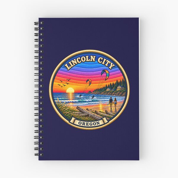Item preview, Lincoln City Oregon Coast Badge designed and sold by Swanny's Custom T-shirt and Gift Designs.