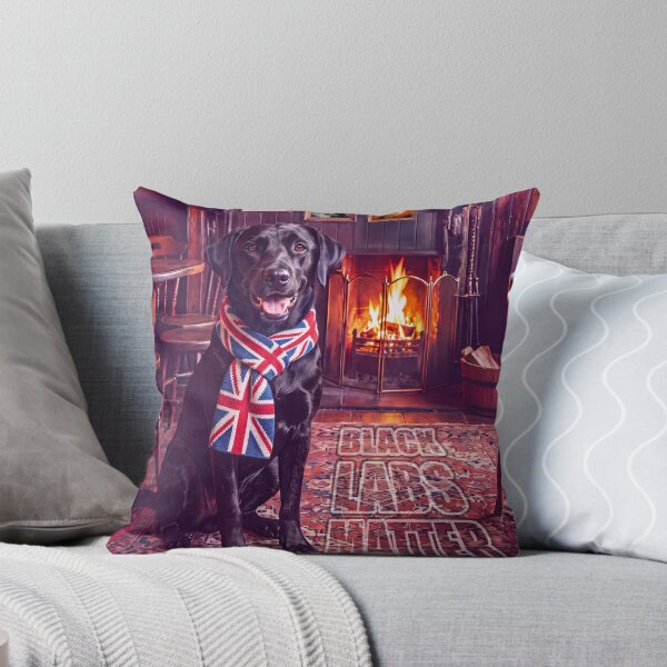Item preview, The Country Pub Labrador - Black Labs Matter designed and sold by DoomLoopDesigns.