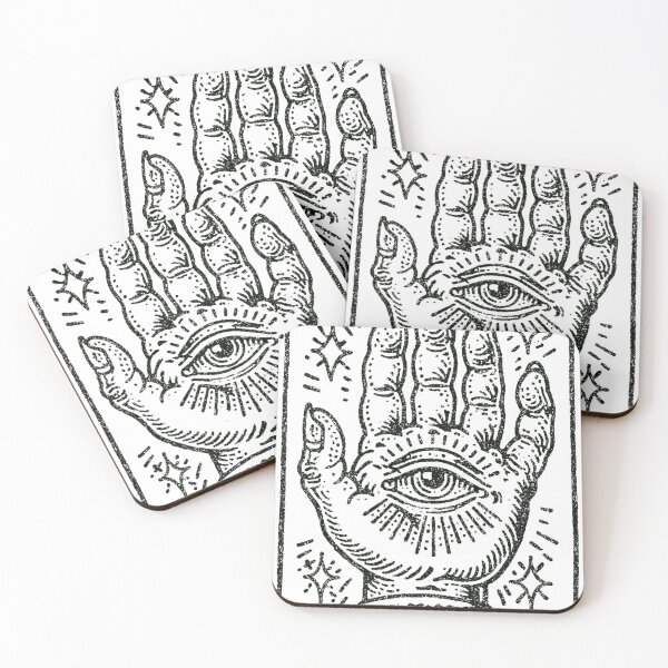 Item preview, All seeing eye palm designed and sold by MendaciousMina.