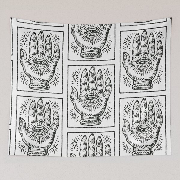Item preview, All seeing eye palm designed and sold by MendaciousMina.