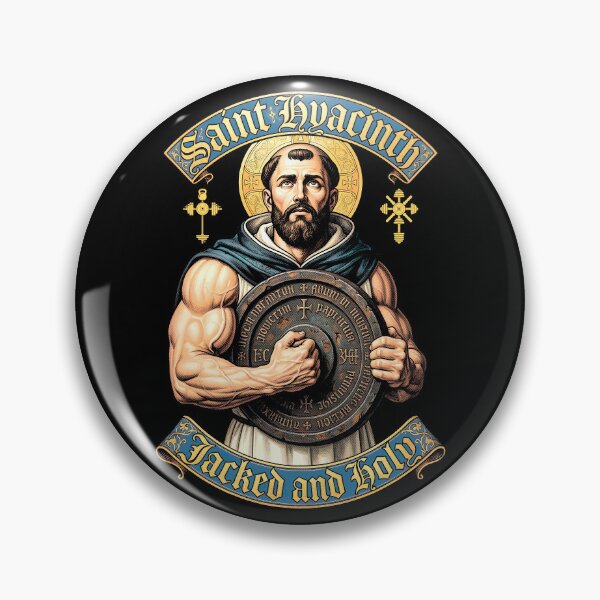 Item preview, Patron Saint Hyacinth Weightlifter Bodybuilder Strength designed and sold by GrandeDuc.