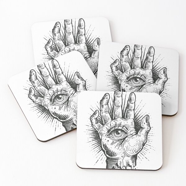 Item preview, All seeing eye palm designed and sold by MendaciousMina.