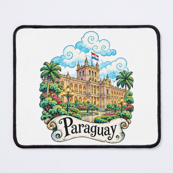 Item preview, Paraguay Historic Architecture and Tropical Gardens designed and sold by EdwinkOne.