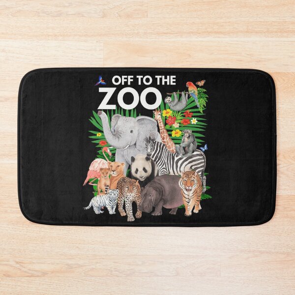 Item preview, Off To The Zoo Kids Family Animals Wildlife designed and sold by Moscettakkk.
