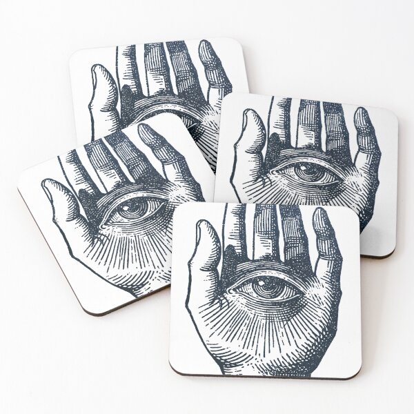 Item preview, All seeing eye palm designed and sold by MendaciousMina.