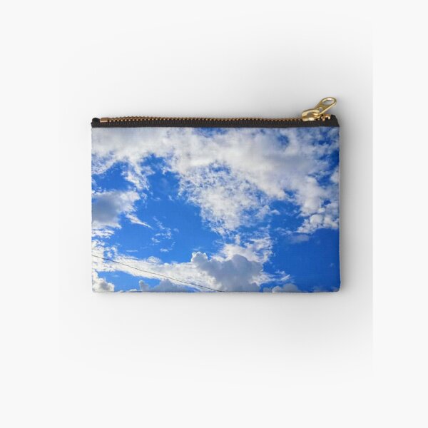 Item preview, Vibrant Blue Sky Fluffy Cumulus Clouds designed and sold by Luxxe87.