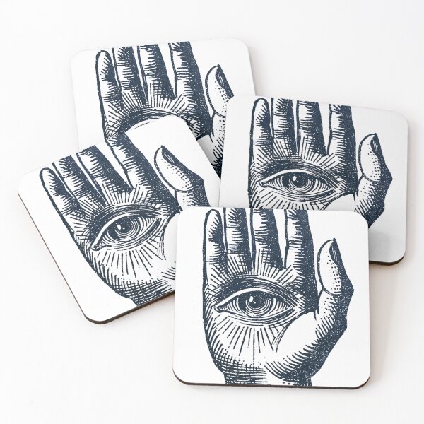 Item preview, All seeing eye palm designed and sold by MendaciousMina.