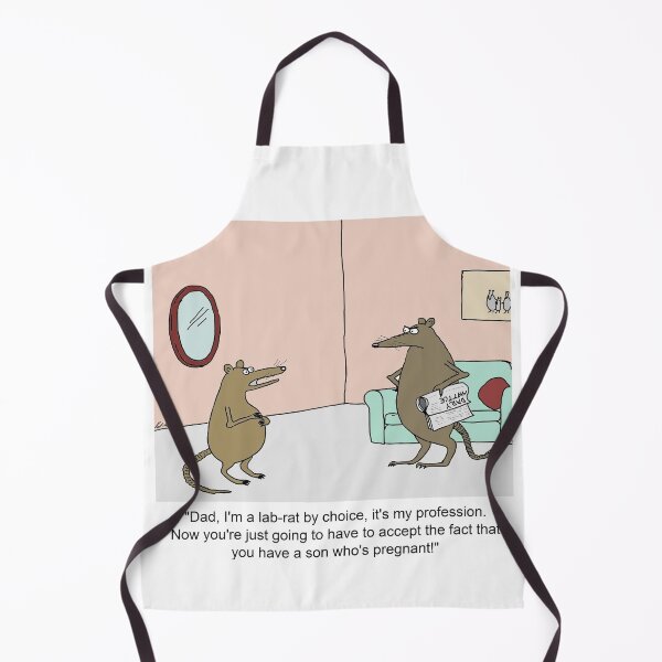 Item preview, Lab rat defending his choice to his Dad designed and sold by Sneerze.