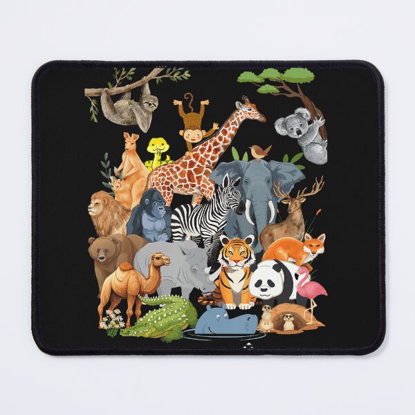 Item preview, Wild Animals Collection Animal Lovers designed and sold by Moscettakkk.