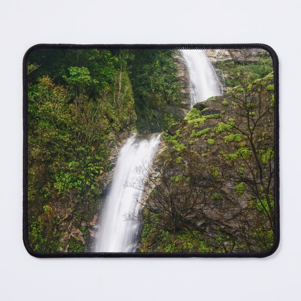 Item preview, The Long Way Down — Two-Tier Waterfall in Full, Vertical Thailand designed and sold by Jomsunshine.