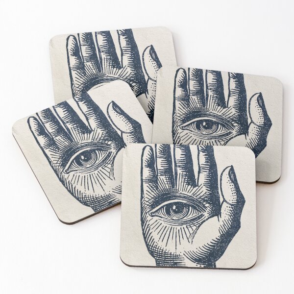 Item preview, All seeing eye palm designed and sold by MendaciousMina.