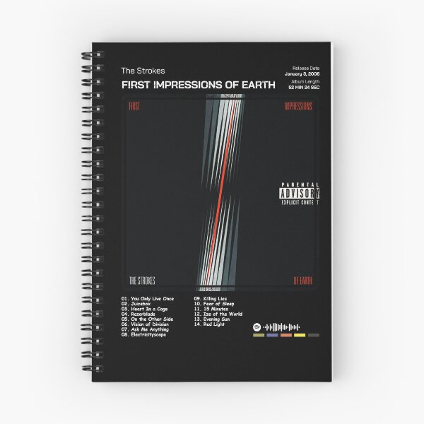 Item preview, The Strokes First Impressions of Earth Album Cover designed and sold by derekblack299.