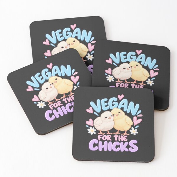 Item preview, Vegan For The Chicks  designed and sold by Danielle Official.