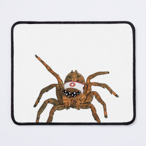 Item preview, Terry the tarantula in a nurse hat - animalzinhats designed and sold by Ashley’sAnimalz.